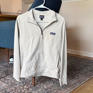 Patagonia Women’s Beige Zip-Up Sweater